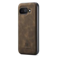 DG.MING - DG.MING Google Pixel 9a Skal PU L&auml;der Hybrid - Kaffe