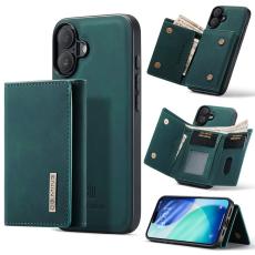DG.MING - DG.MING M1 Series iPhone 17 Skal med Ställning och Plånbok - Grön