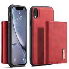 DG.MING - DG.MING M1 Series Skal med Ställ och Magnetficka för iPhone XR - Röd