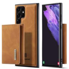 DG.MING - DG.MING M1 Wallet Fodral Samsung Galaxy S23 Ultra Brun
