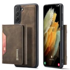 DG.MING - DG.MING M2 Series 2 i 1 Magnetiskt Fodral Samsung Galaxy S21 - Coffee