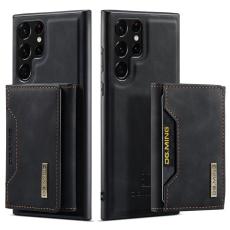 DG.MING - DG.MING M2 Series 2-in-1 Wallet Fodral Samsung Galaxy S22 Ultra - Svart