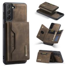 DG.MING - DG.MING M2 Series Samsung Galaxy S24 Kickstand Fodral - Coffee