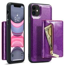 DG.MING - DG.MING M3 Series iPhone 11 Skal 2-i-1 Fodral Mörklila