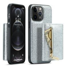 DG.MING - DG.MING M3 Series iPhone 12 Pro Max Skal Glitter Silver