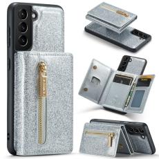 DG.MING - DG.MING M3 Series Samsung Galaxy S24+ Skal Glitter Silver