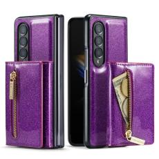 DG.MING - DG.MING M3 Series Samsung Galaxy Z Fold3 5G Skal Mörklila