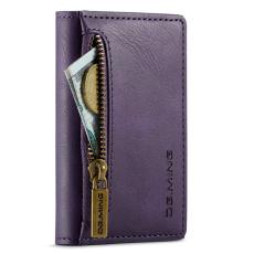 DG.MING - DG.MING M5 RFID Blocking Plånbok med Dragkedja Lila