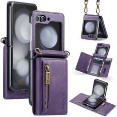DG.MING - DG.MING M5 Series Samsung Galaxy Z Flip5 Fodral Lila