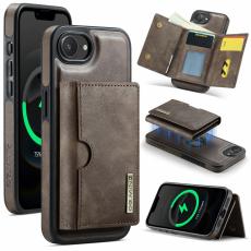 DG.MING - DG.MING M6 Series iPhone 16e Skal Magnetiskt Fodral Kaffe