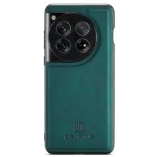 DG.MING - DG.MING OnePlus 12 5G Skal Läder+PC+TPU Stöttålig Grön