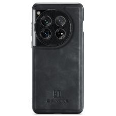 DG.MING - DG.MING OnePlus 12 5G Skal Läder+PC+TPU Stöttåligt Svart