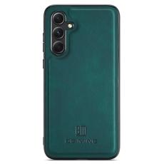 DG.MING - DG.MING Samsung Galaxy A35 5G Skal Läder+PC+TPU Grön