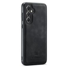 DG.MING - DG.MING Samsung Galaxy A56 5G Skal PU Läder Svart