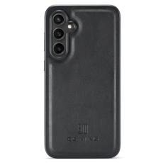 DG.MING - DG.MING Samsung Galaxy S23 FE Skal PU L&auml;der Svart