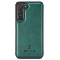 DG.MING - DG.MING Samsung Galaxy S24+ Fodral Anti-Drop PU Läder Grön