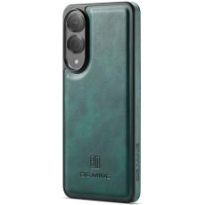 DG.MING - DG.MING Samsung Galaxy S25 Edge Skal i Grön Läder och TPU