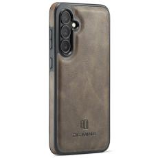 DG.MING - DG.MING Samsung Galaxy S25 FE Skal Anti-Drop Läder Kaffe