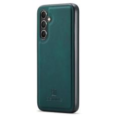 DG.MING - DG.MING Samsung Galaxy S25+ Skal PU Läder Hybrid Grön