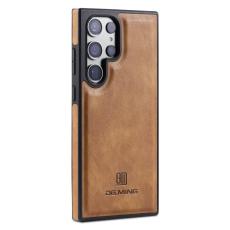 DG.MING - DG.MING Samsung Galaxy S25 Ultra Skal Anti-Drop Läder Brun