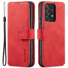 DG.MING - DG.MING Stand Wallet Samsung Galaxy A53 5G Fodral Röd