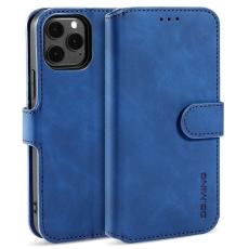 DG.MING - DG.MING Wallet Stand iPhone 13 Pro Fodral Retro Blå