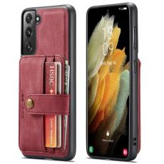 JEEHOOD - JEEHOOD Detachable Fodral för Samsung Galaxy S21+ 5G Röd