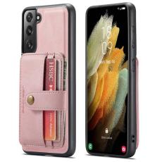 JEEHOOD - JEEHOOD Detachable Skal för Samsung Galaxy S21 4G/5G - Rosa