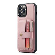 JEEHOOD - JEEHOOD iPhone 13 Pro Max Skal 2-i-1 Anti-tjuv Rosa