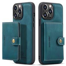 JEEHOOD - JEEHOOD iPhone 14 Pro Retro Fodral 2-i-1 Wallet Grön