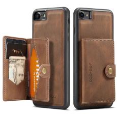 JEEHOOD - JEEHOOD iPhone 7/8/SE (2020/2022) Skal med Plånbok - Brun