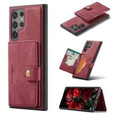 JEEHOOD - JEEHOOD J01 Samsung Galaxy S24 Ultra Skal Kickstand Röd