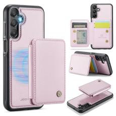 JEEHOOD - JEEHOOD J05 Fodral för Samsung Galaxy A16 5G Läder Rosa