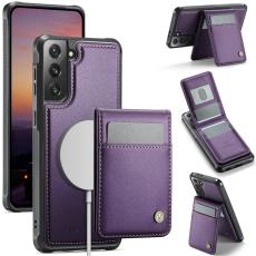 JEEHOOD - JEEHOOD J06 Fodral för Samsung Galaxy S21 4G Lila