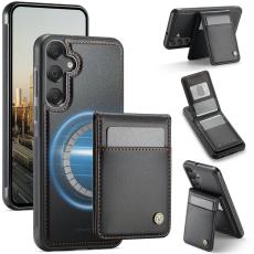 JEEHOOD - JEEHOOD J06 Läderfodral för Samsung Galaxy A55/A35 5G - Svart