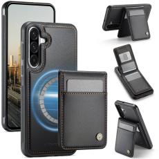 JEEHOOD - JEEHOOD J06 Läderfodral till Samsung Galaxy A36 5G - Svart