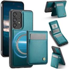 JEEHOOD - JEEHOOD J06 Läderfodral till Samsung Galaxy A52 5G - Blå