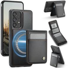 JEEHOOD - JEEHOOD J06 Läderfodral till Samsung Galaxy A53 5G - Svart