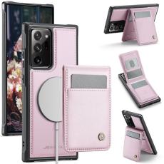 JEEHOOD - JEEHOOD J06 Läderfodral till Samsung Galaxy Note20 Ultra - Rosa