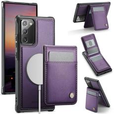 JEEHOOD - JEEHOOD J06 Skal för Samsung Galaxy Note20 Lila med RFID-blockering