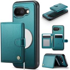 JEEHOOD - JEEHOOD J09 Fodral för Google Pixel 9a RFID Läder Grön