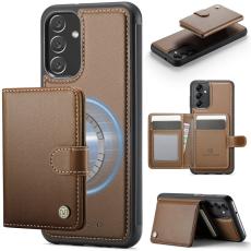 JEEHOOD - JEEHOOD J09 Fodral för Samsung Galaxy A34 5G - Brun