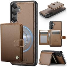 JEEHOOD - JEEHOOD J09 Fodral för Samsung Galaxy A35 5G - Brun