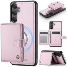 JEEHOOD - JEEHOOD J09 Fodral för Samsung Galaxy A35 5G - Rosa