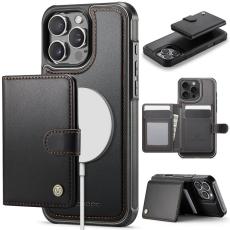 JEEHOOD - JEEHOOD J09 iPhone 16 Pro Max Skal med RFID Skydd - Svart