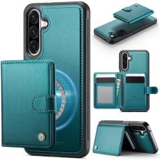 JEEHOOD - JEEHOOD J09 Samsung Galaxy A26 5G Skal RFID Läder Grön