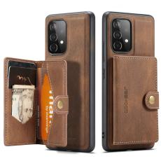 JEEHOOD - JEEHOOD Samsung Galaxy A53 5G Skal 2-i-1 Plånbok Brun