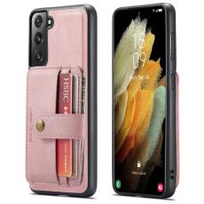 JEEHOOD - JEEHOOD Samsung Galaxy S21 FE 5G Fodral RFID Skydd Pink