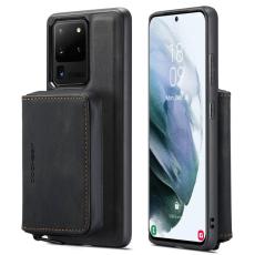 JEEHOOD - JEEHOOD Zipper Wallet Skal för Samsung Galaxy S20 Ultra - Svart