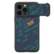 Nillkin - NILLKIN iPhone 13 Pro Max Skal Honeycomb Textur Svart